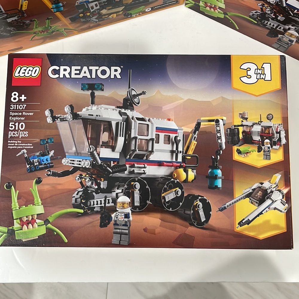 Lego creator space rover explorer 31107